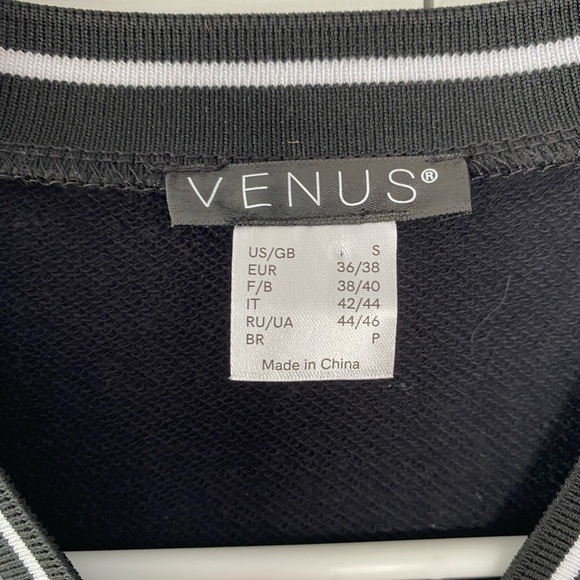 Venus knit color block sweater/sweatshirt - Picture 3 of 4